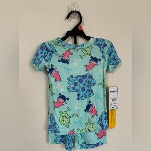Disney Monsters Inc Pajamas Size 2T